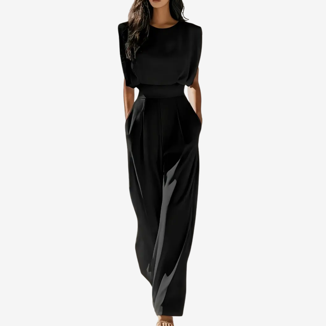 Ariia | Belted Jumpsuit