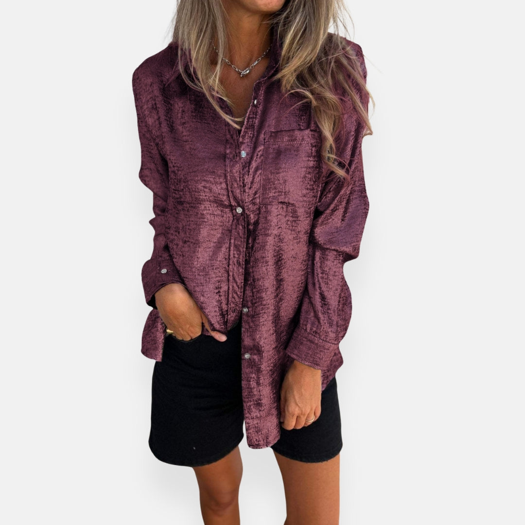 Ysolde | Modern Suede Shirt