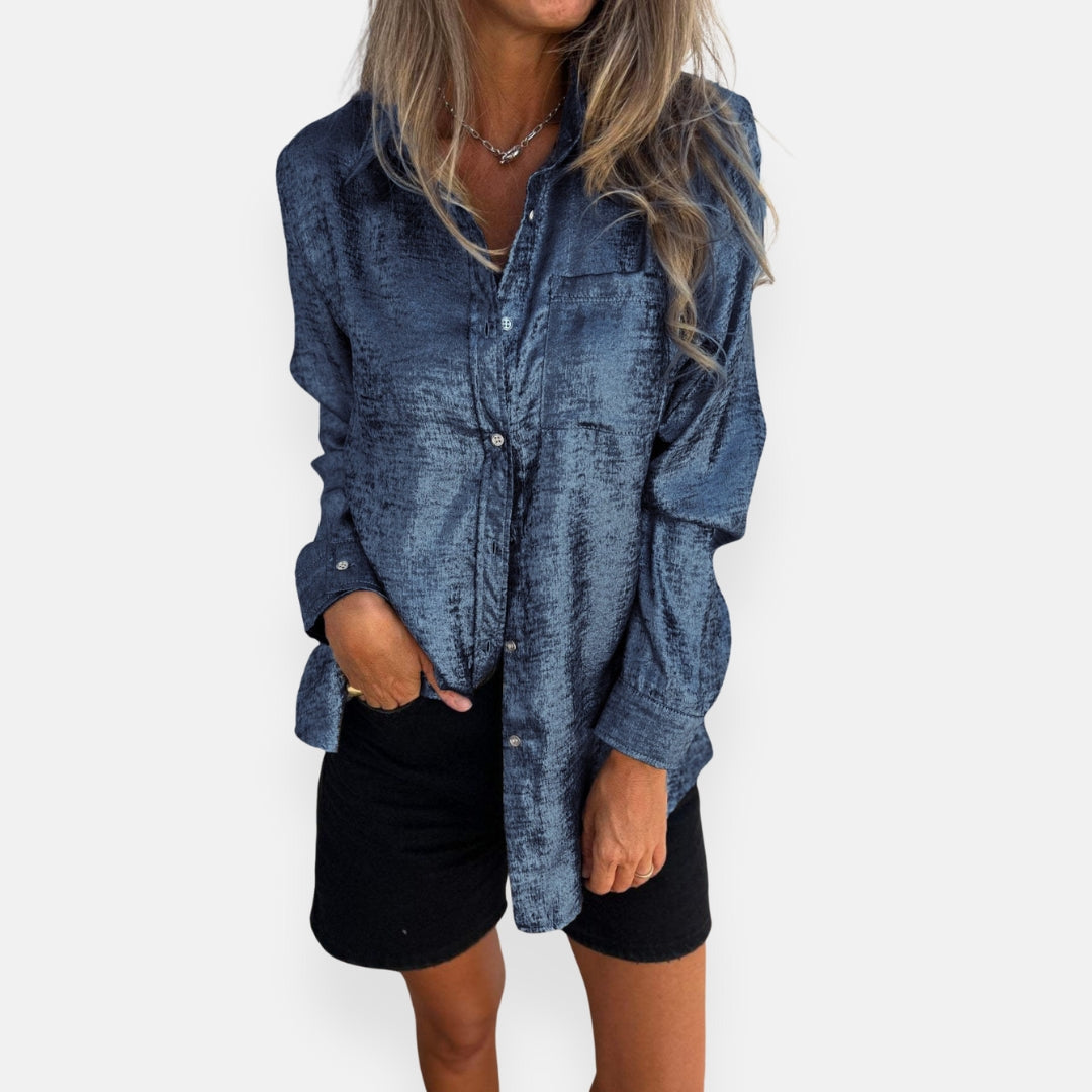 Ysolde | Modern Suede Shirt