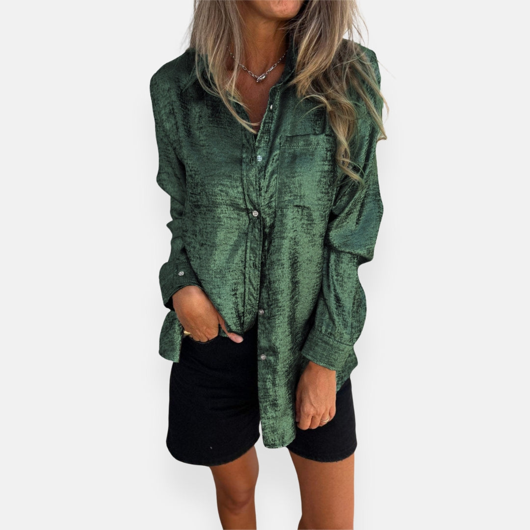 Ysolde | Modern Suede Shirt