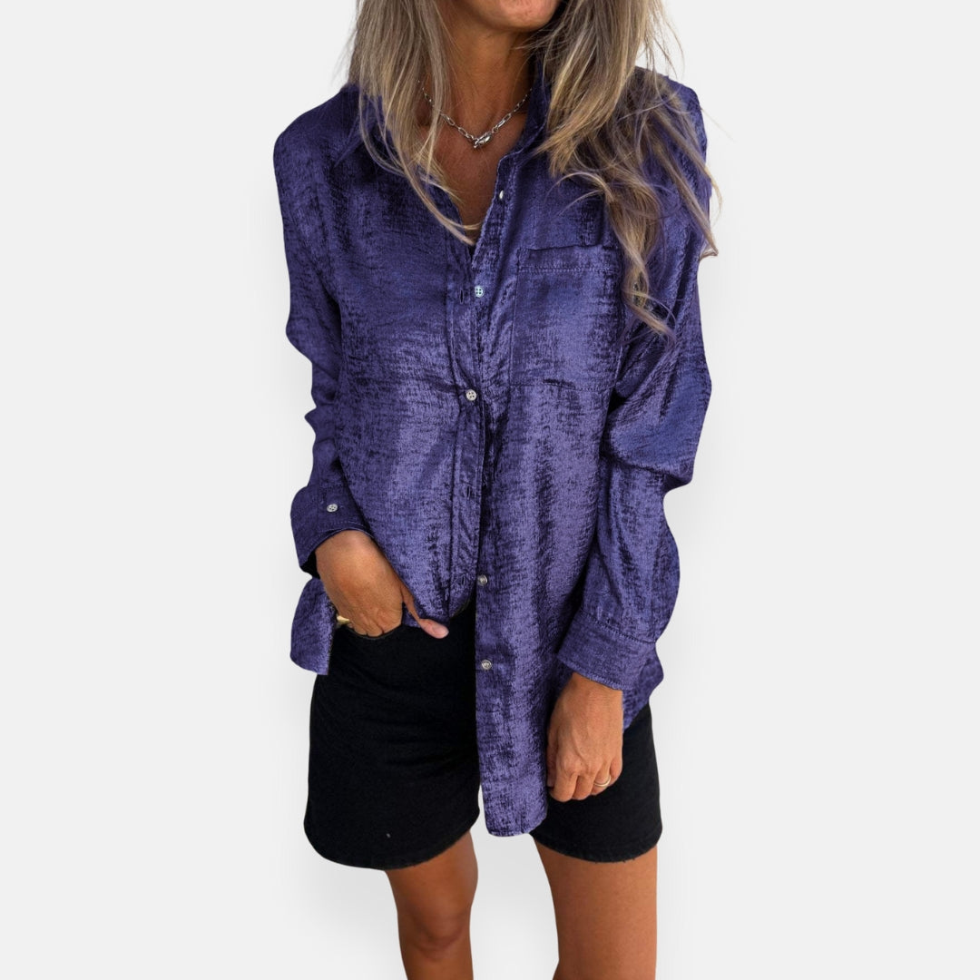 Ysolde | Modern Suede Shirt