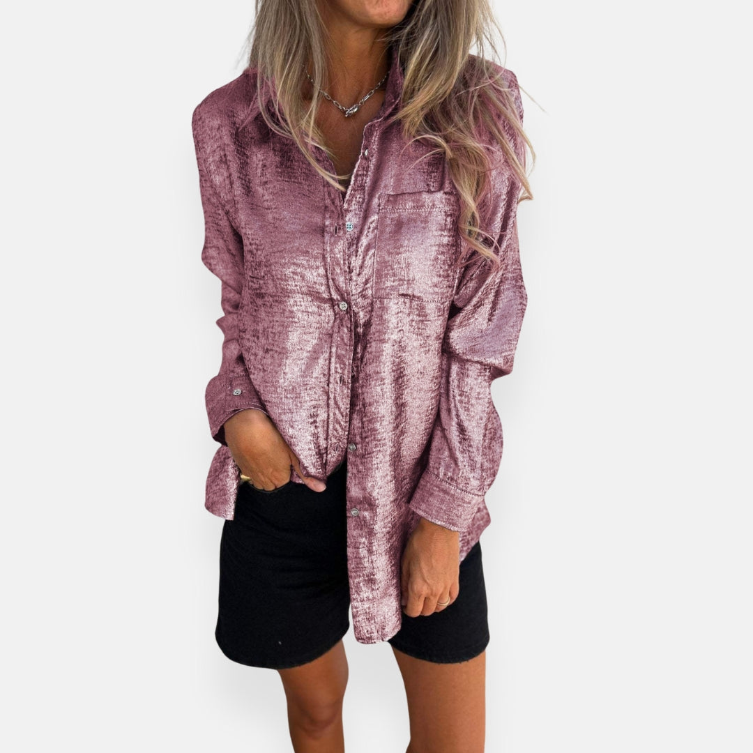 Ysolde | Modern Suede Shirt
