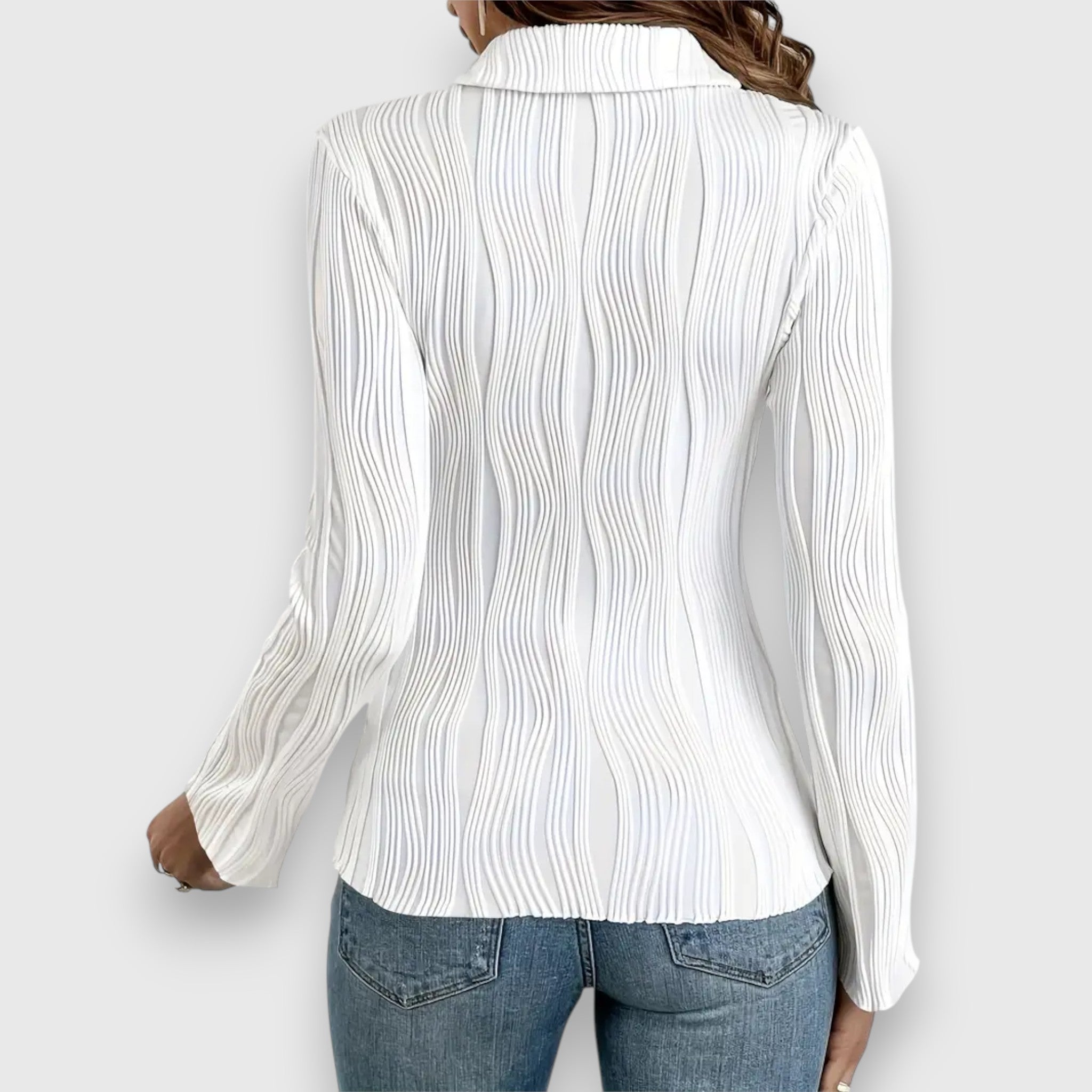 Karina | Chic V-Neck Blouse
