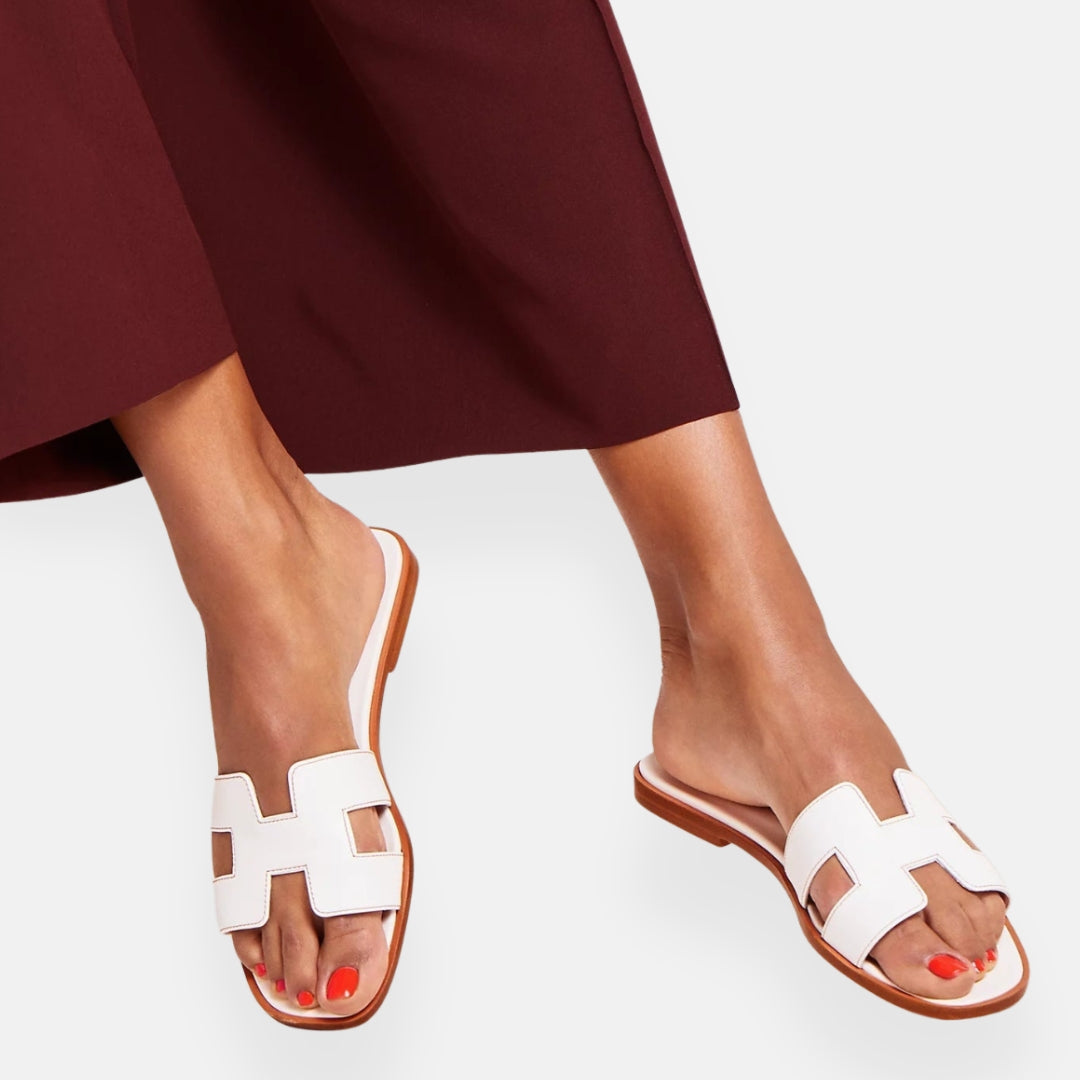 Daline | Flat Openwork Mules