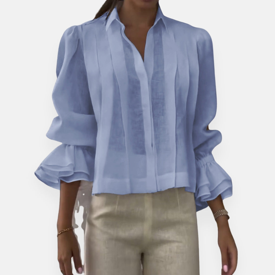 Armande | Elegant Blouse with Puff Sleeves