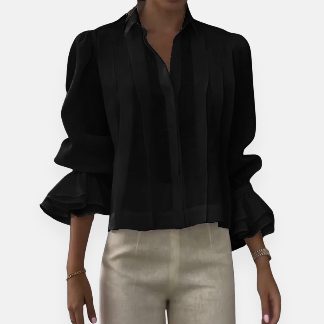 Armande | Elegant Blouse with Puff Sleeves