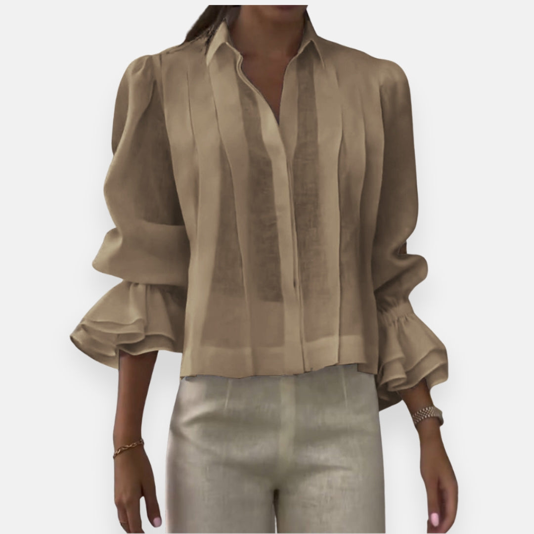 Armande | Elegant Blouse with Puff Sleeves