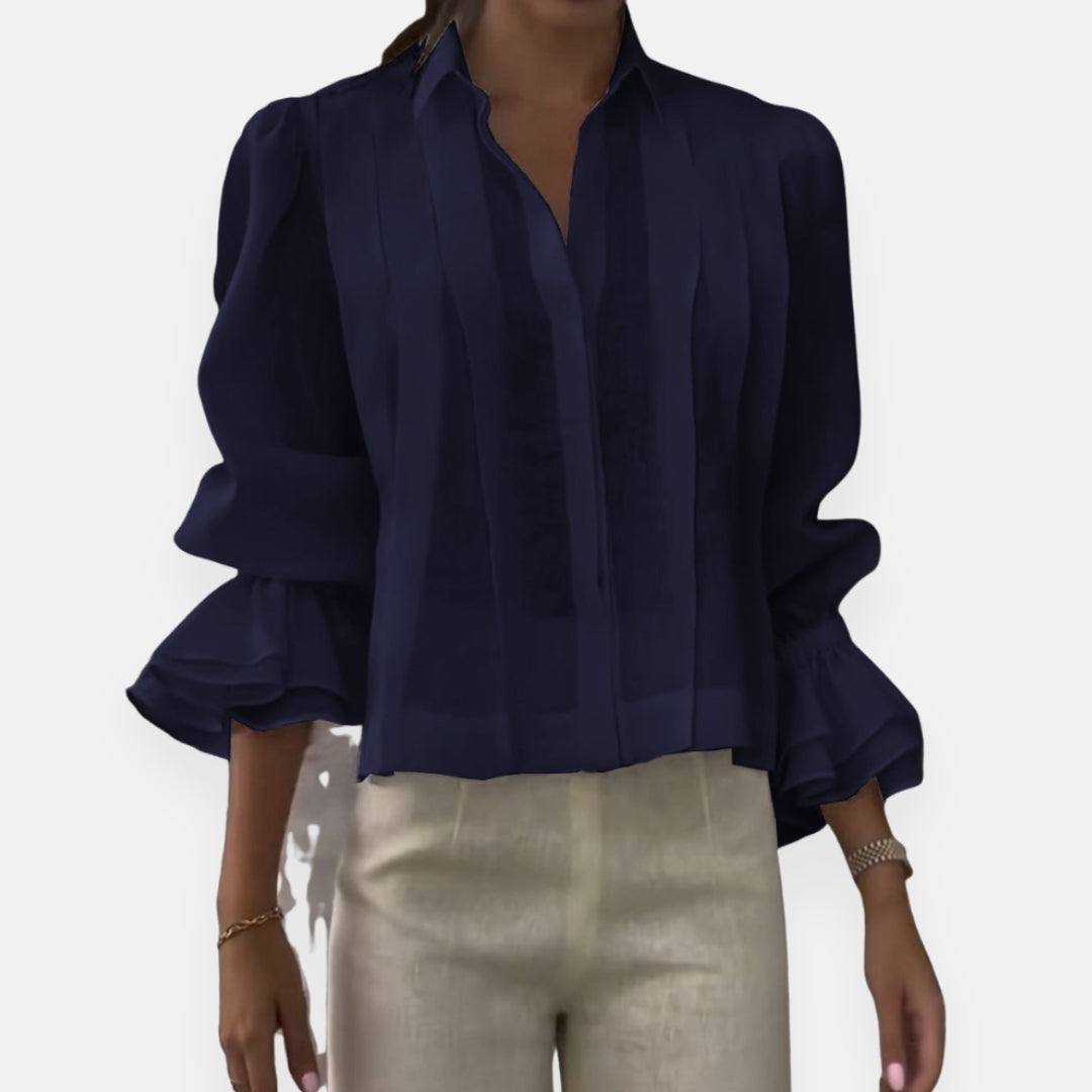 Armande | Elegant Blouse with Puff Sleeves