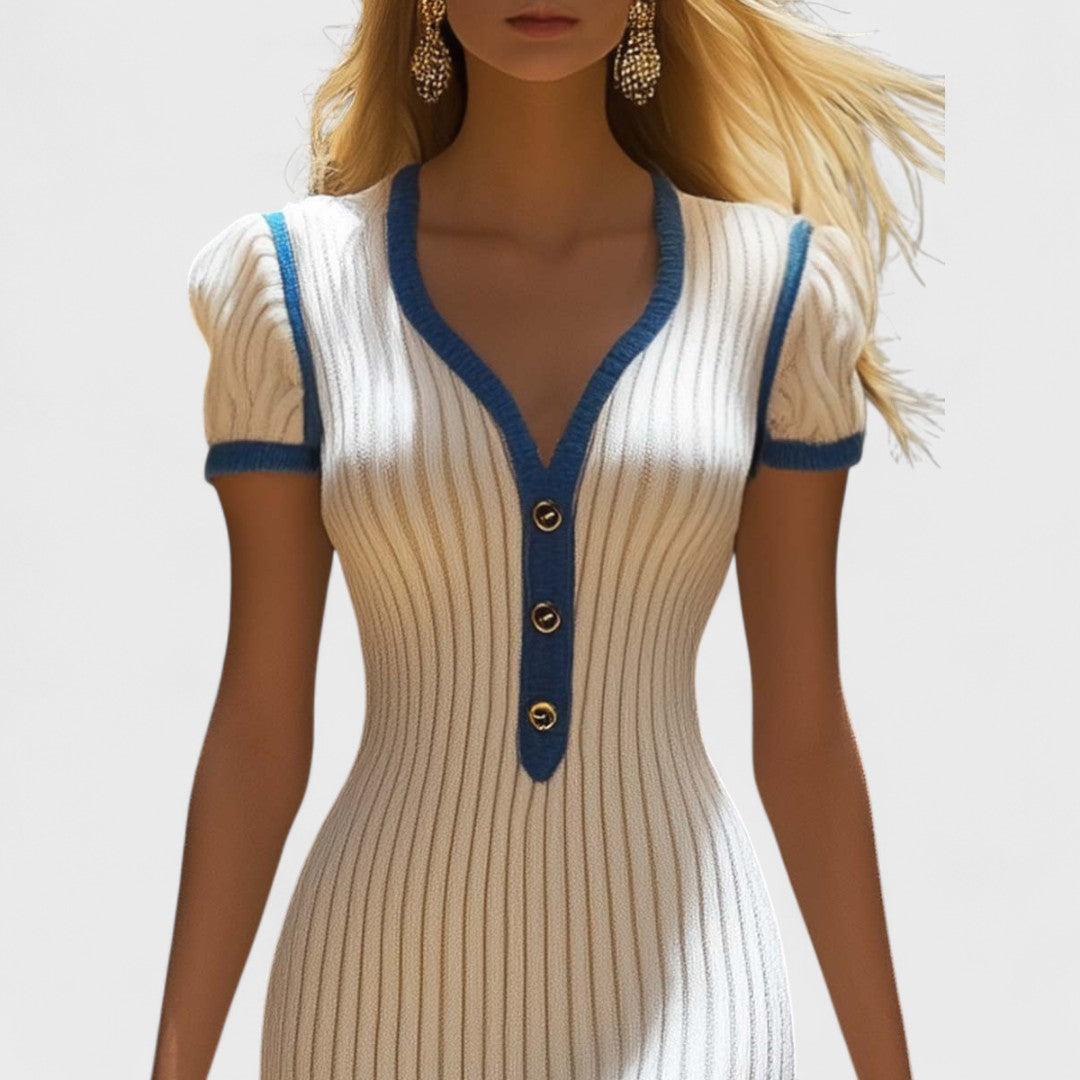Elma | Elegant Button-Up Dress