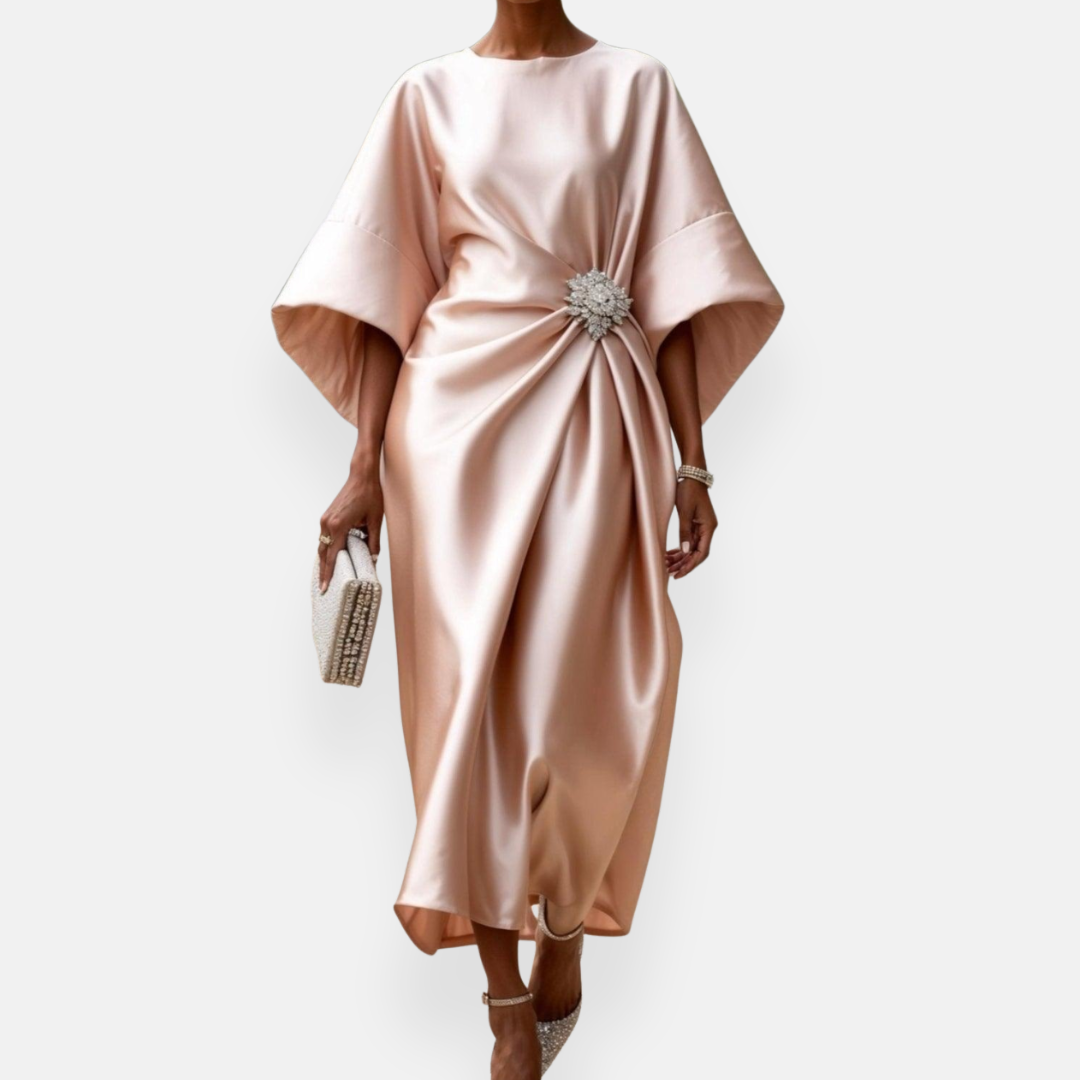 Corisande | Satin Evening Dress