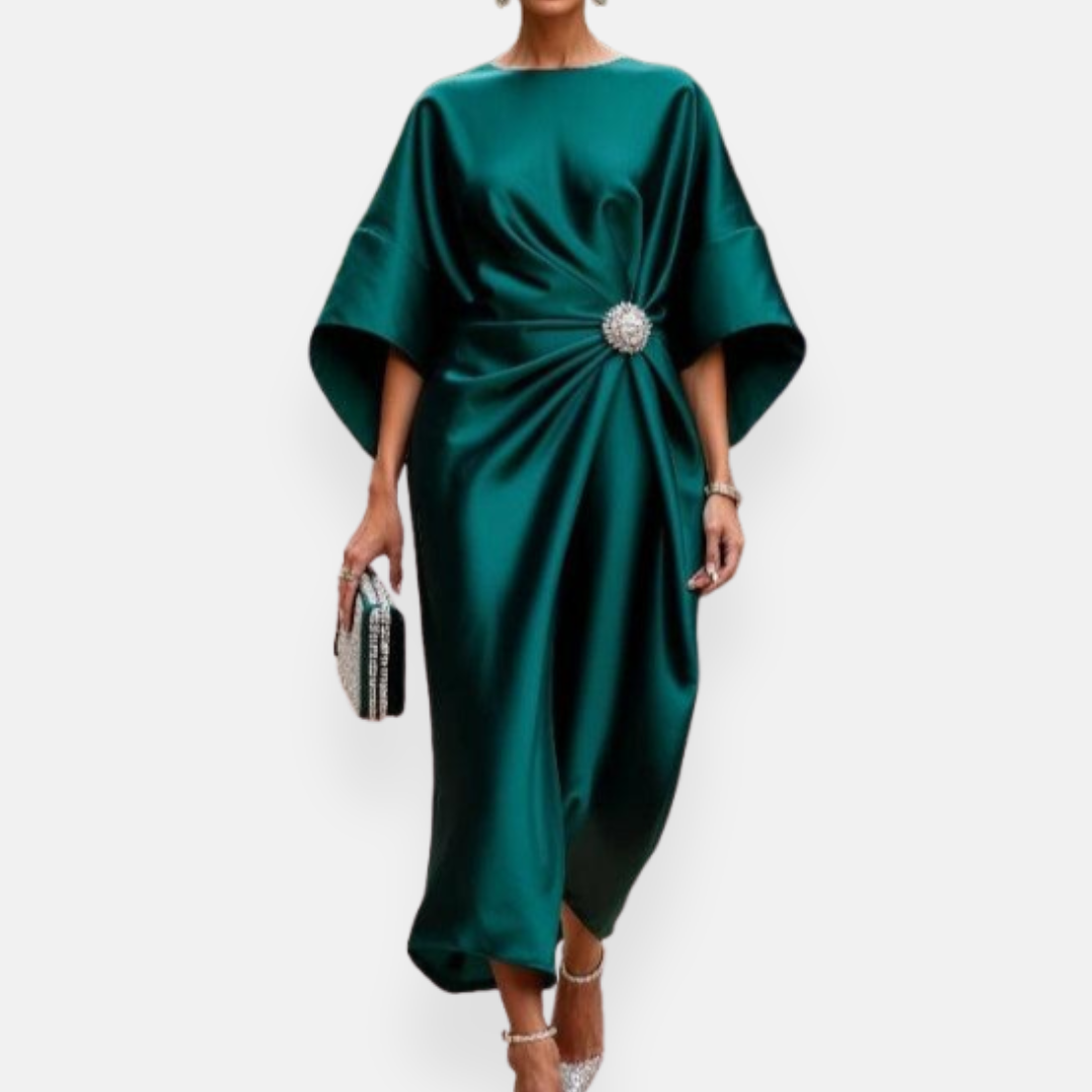 Corisande | Satin Evening Dress