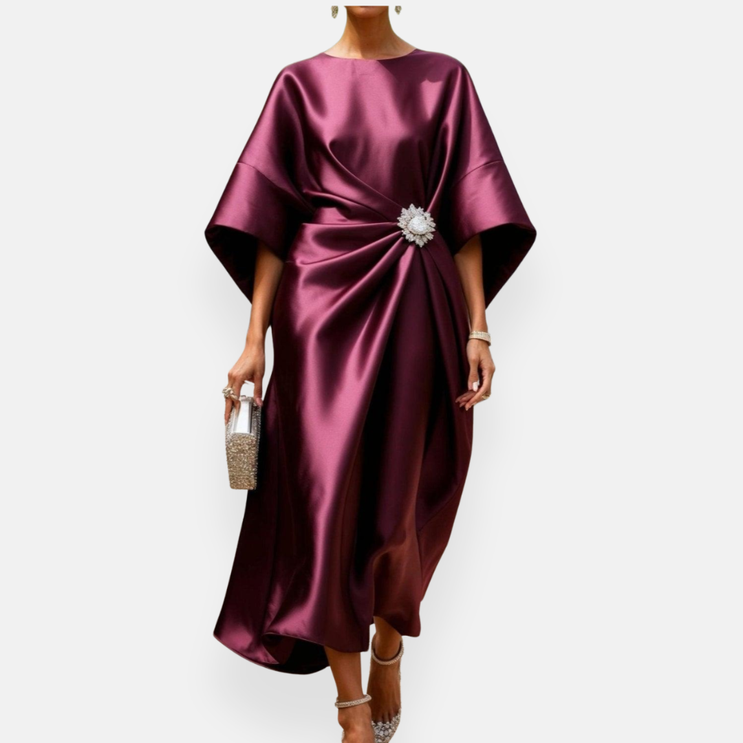 Corisande | Satin Evening Dress