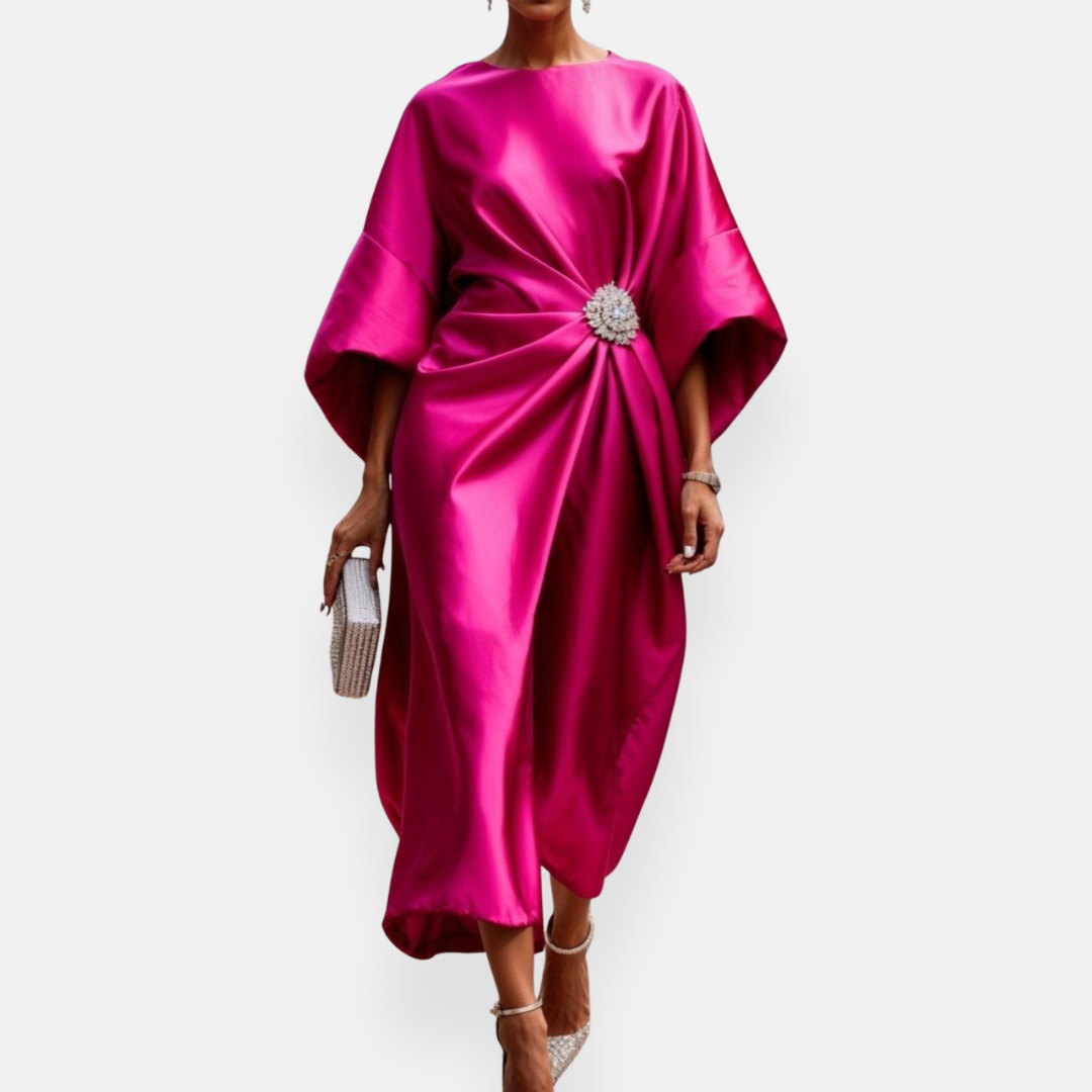 Corisande | Satin Evening Dress