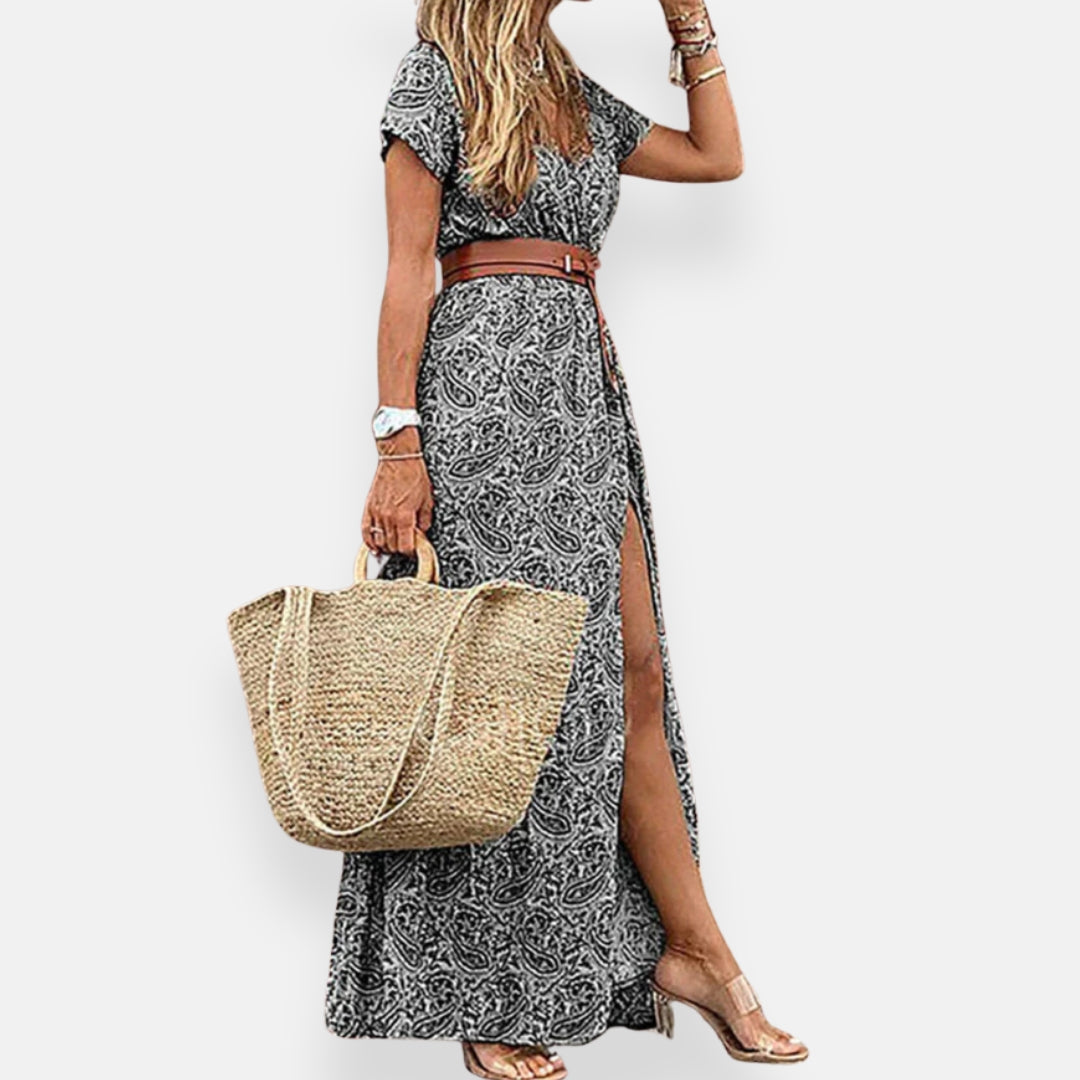 Sybella | Flowing Boho Maxi Dress