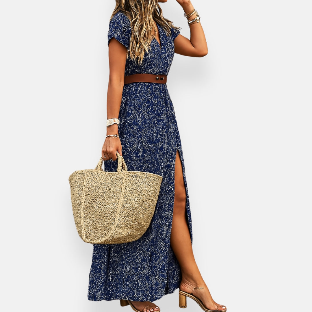 Sybella | Flowing Boho Maxi Dress