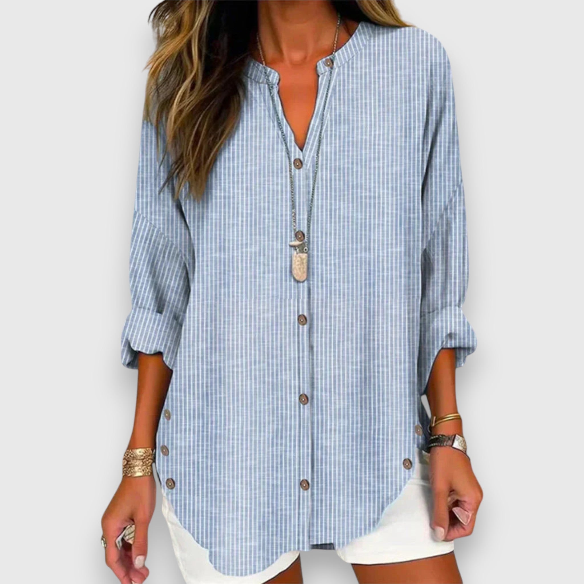 Lucida | Striped Blouse