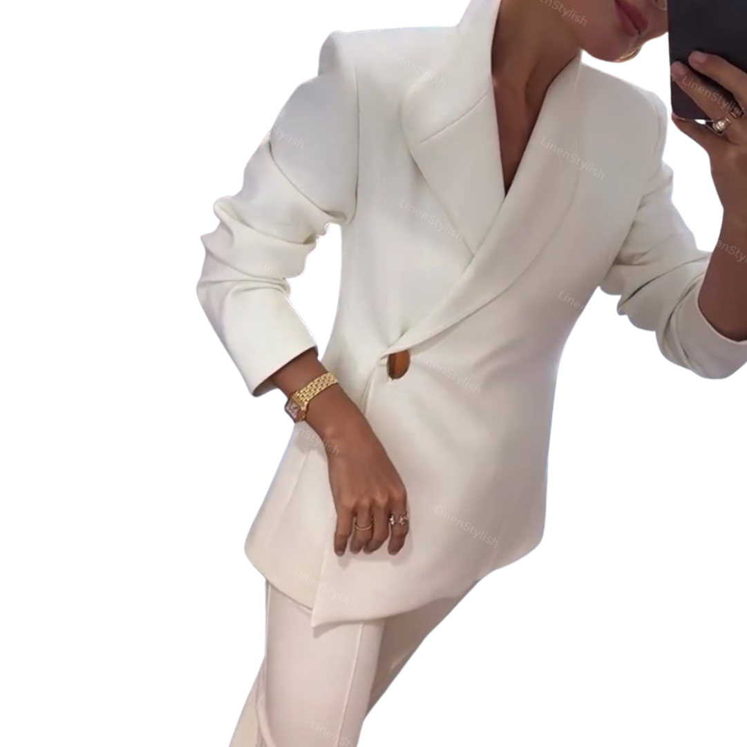 Lunéra | Ensemble pantalon structuré élégant