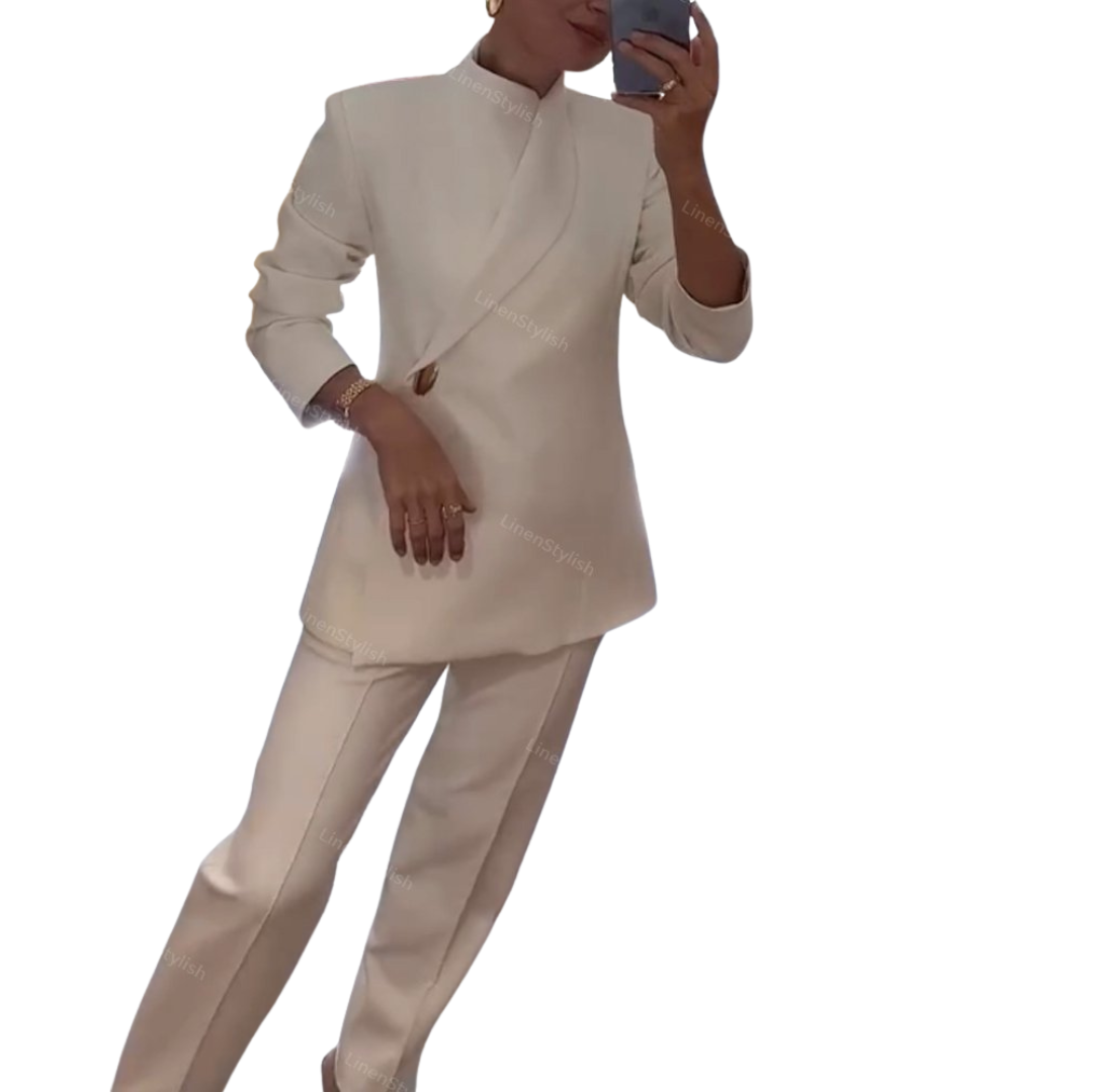 Lunéra | Ensemble pantalon structuré élégant