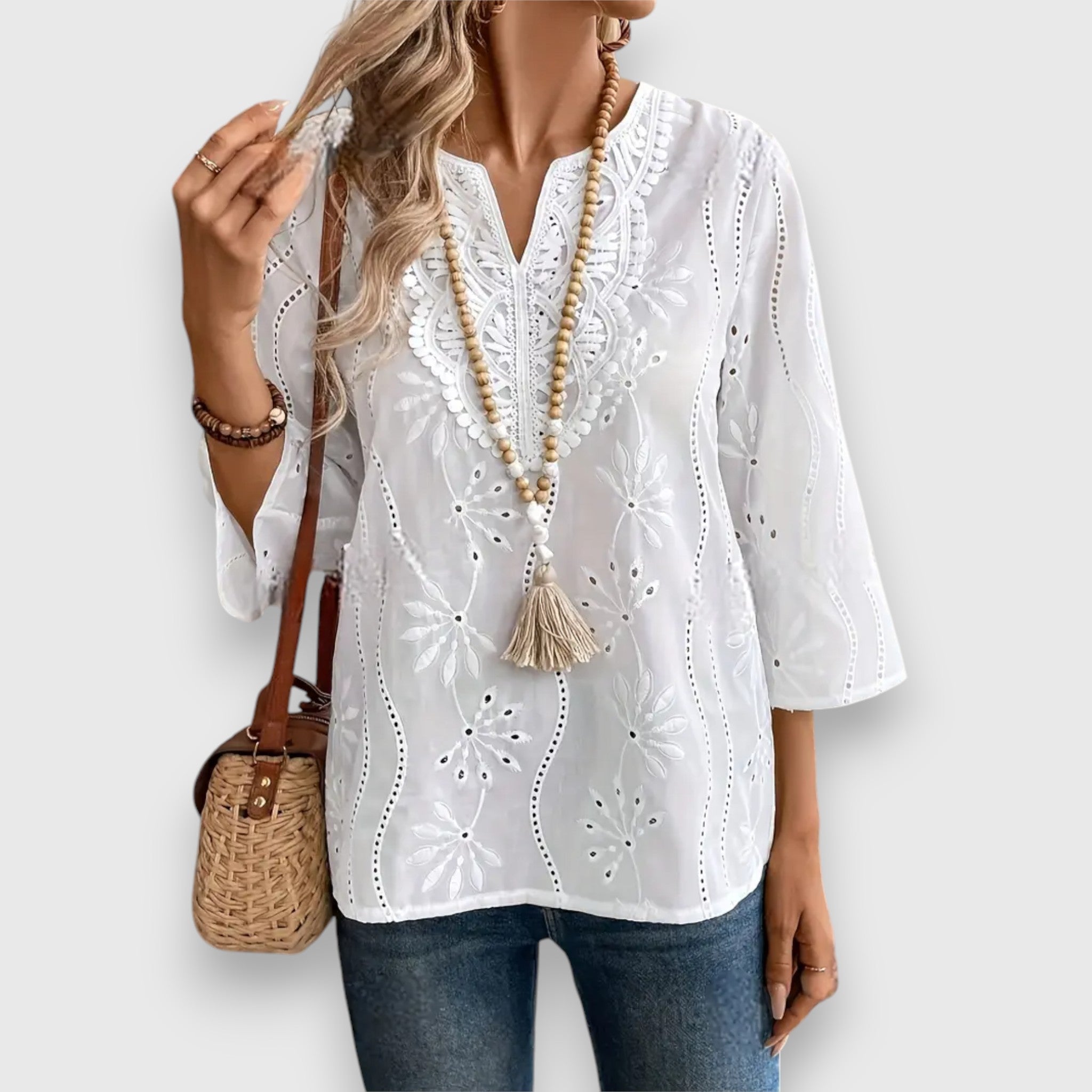 Tessa | Casual Button Blouse