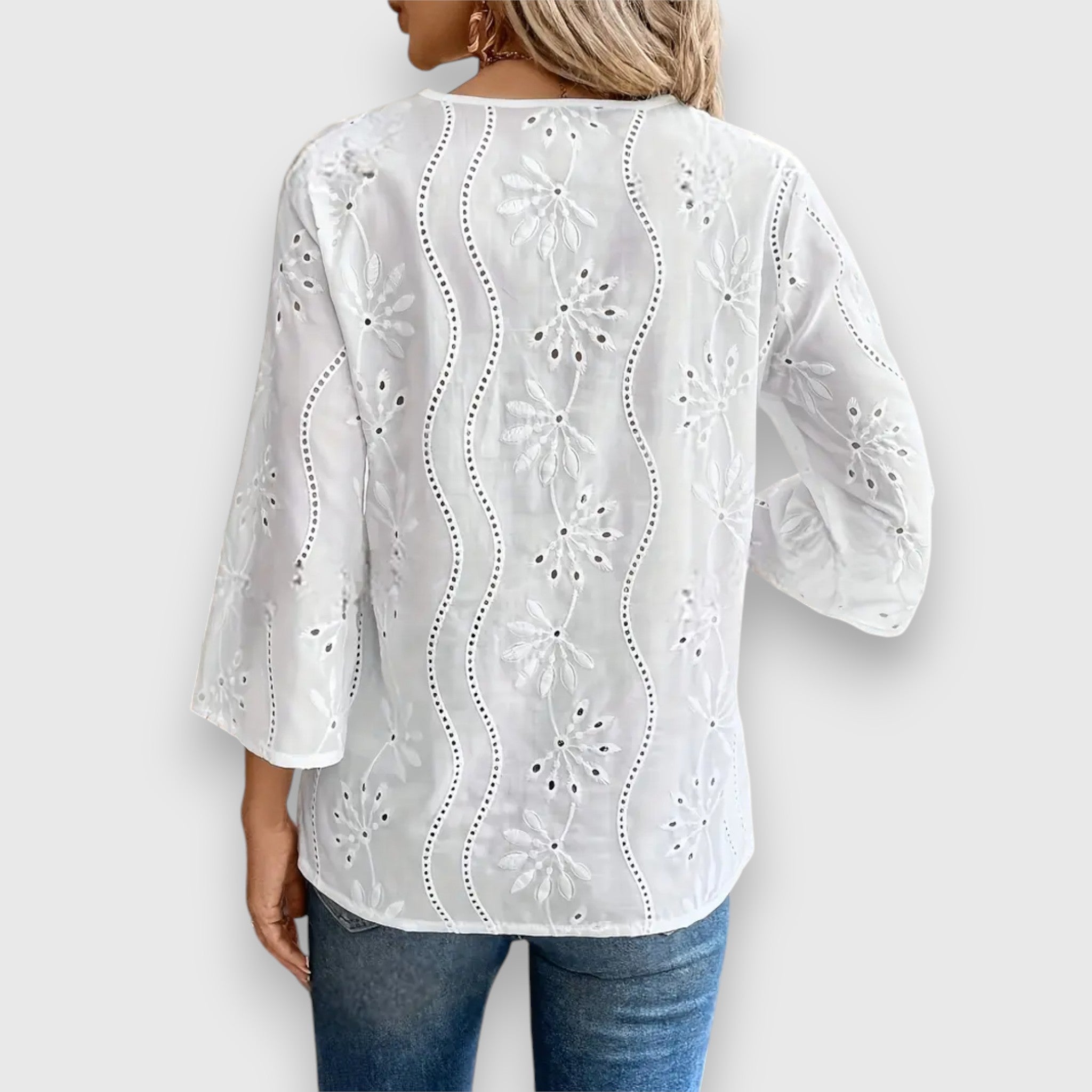 Tessa | Casual Button Blouse
