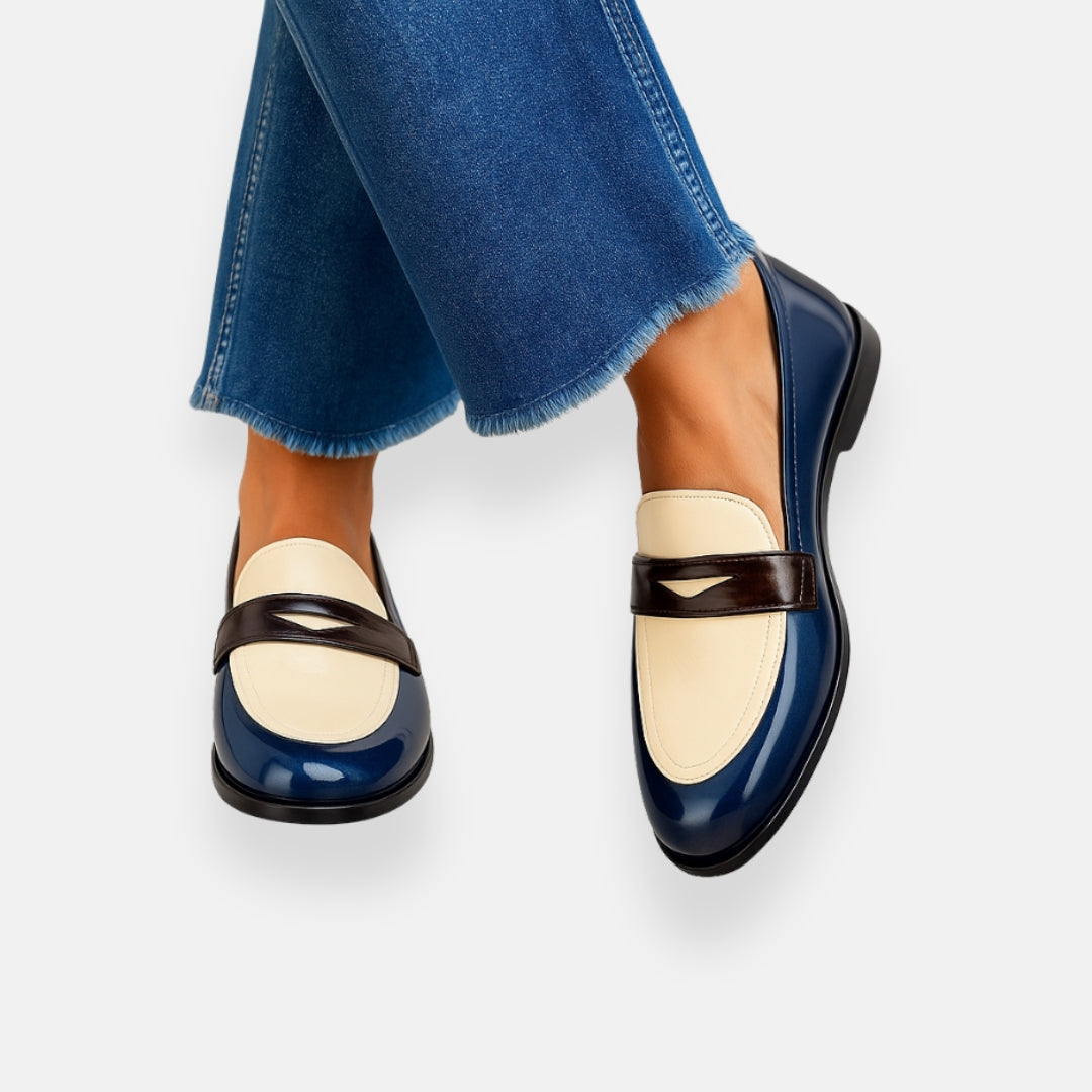 Claudia | Contrasting Loafers