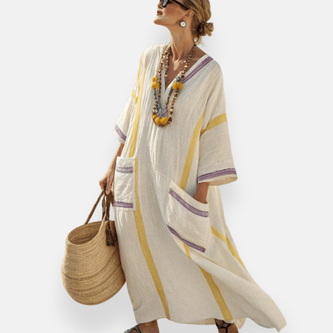 Zénaïde | Simple and refined kaftan dress