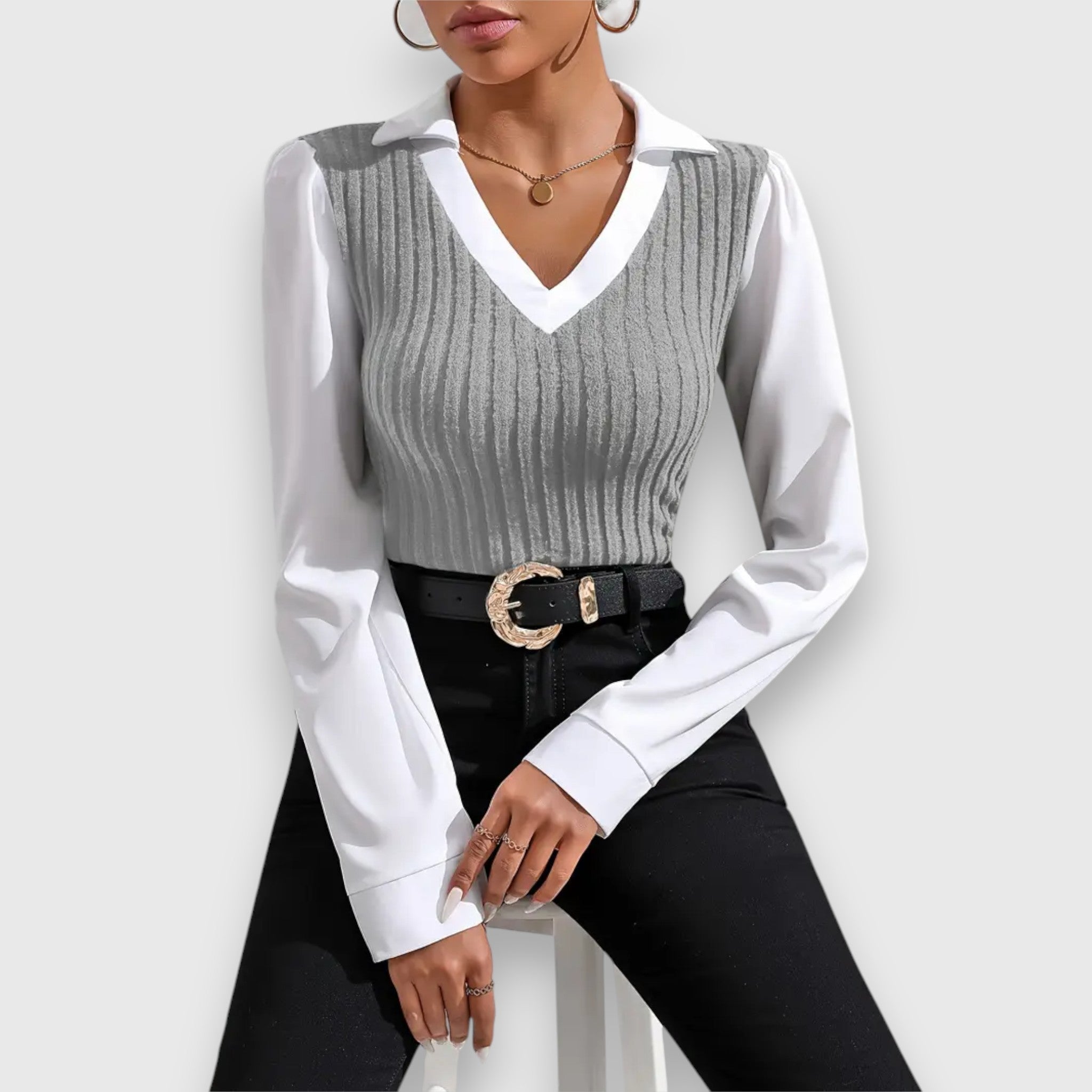 Chiara | Fitted Elegant Blouse