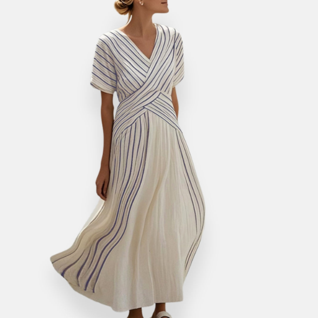 Philippine | Fluid Striped Dress