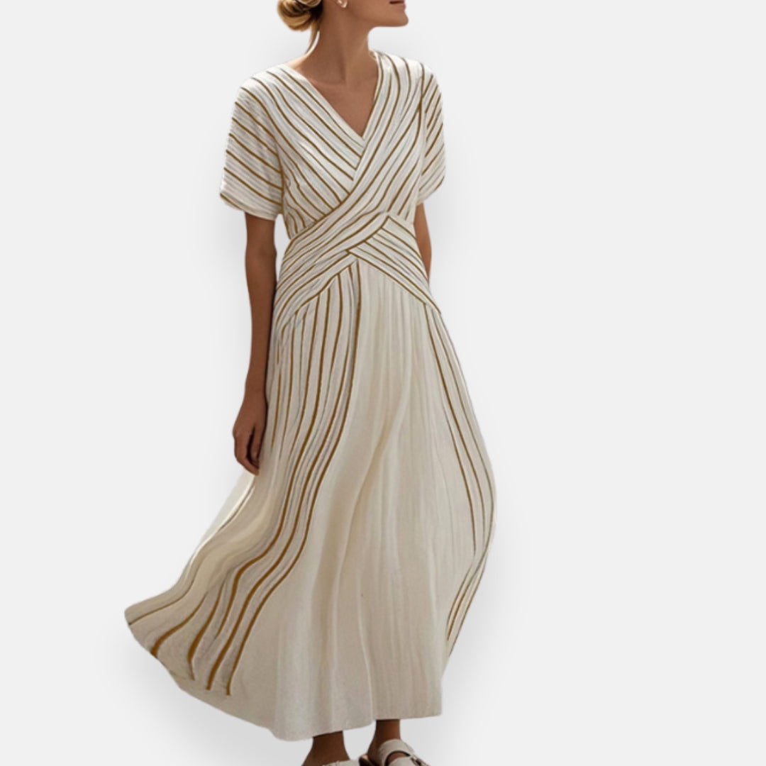 Philippine | Fluid Striped Dress