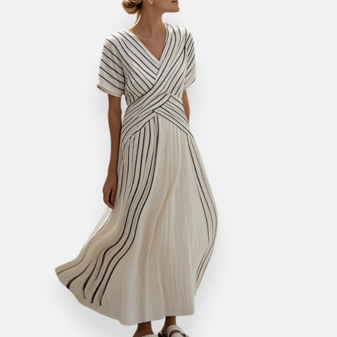 Philippine | Fluid Striped Dress