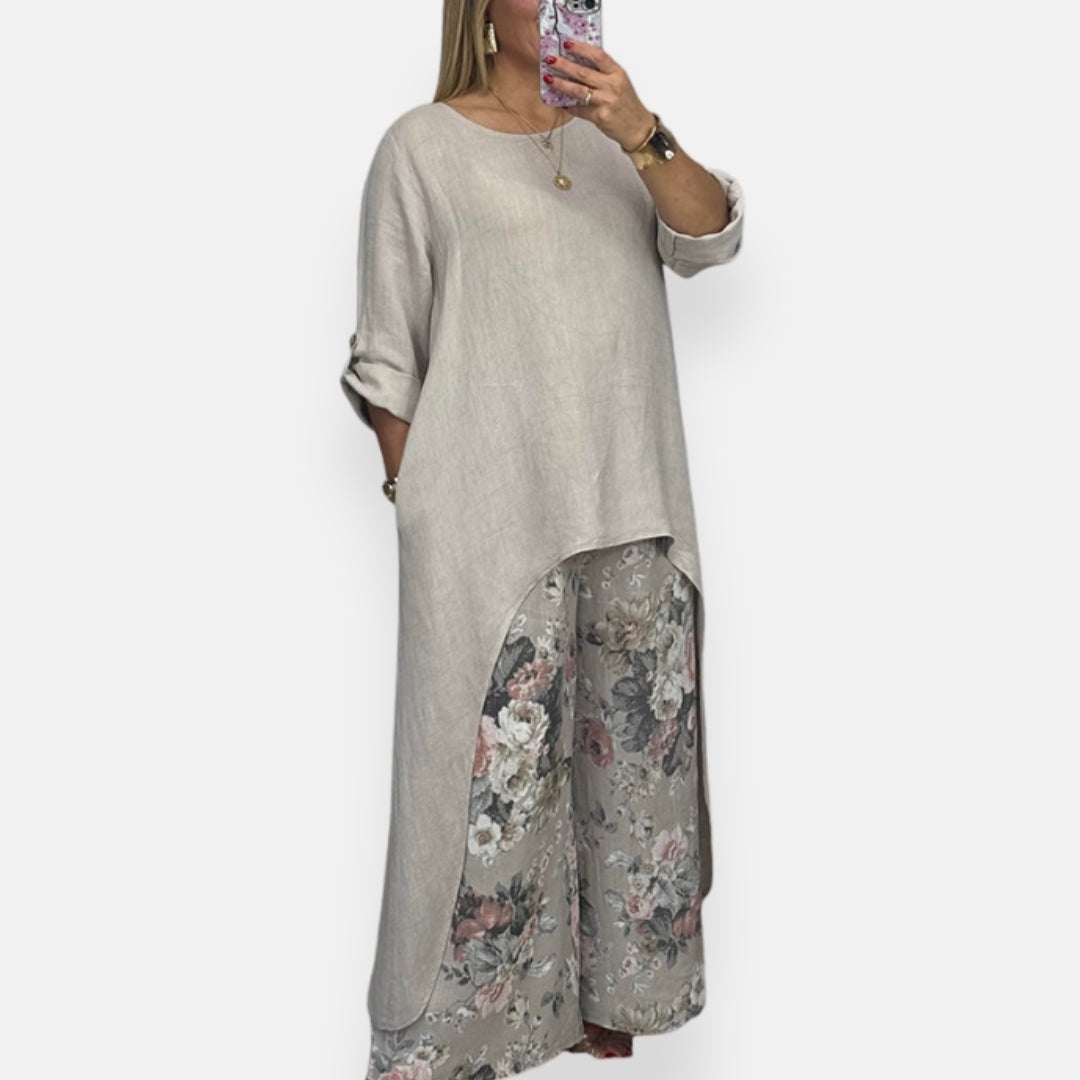 Ysabel | Loose Floral Print Set