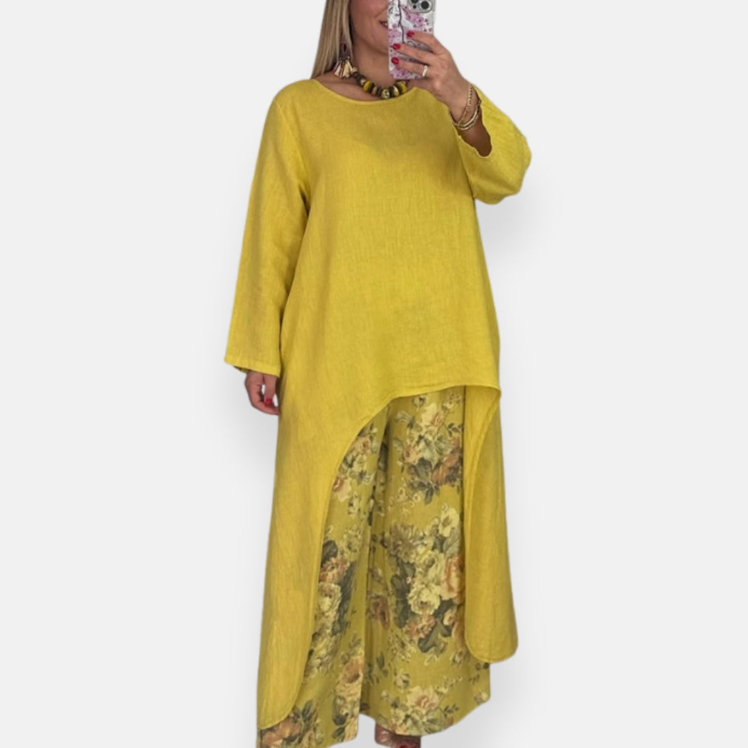 Ysabel | Loose Floral Print Set