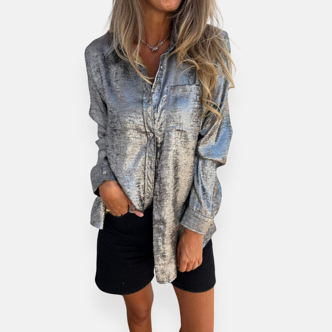 Ysolde | Modern Suede Shirt
