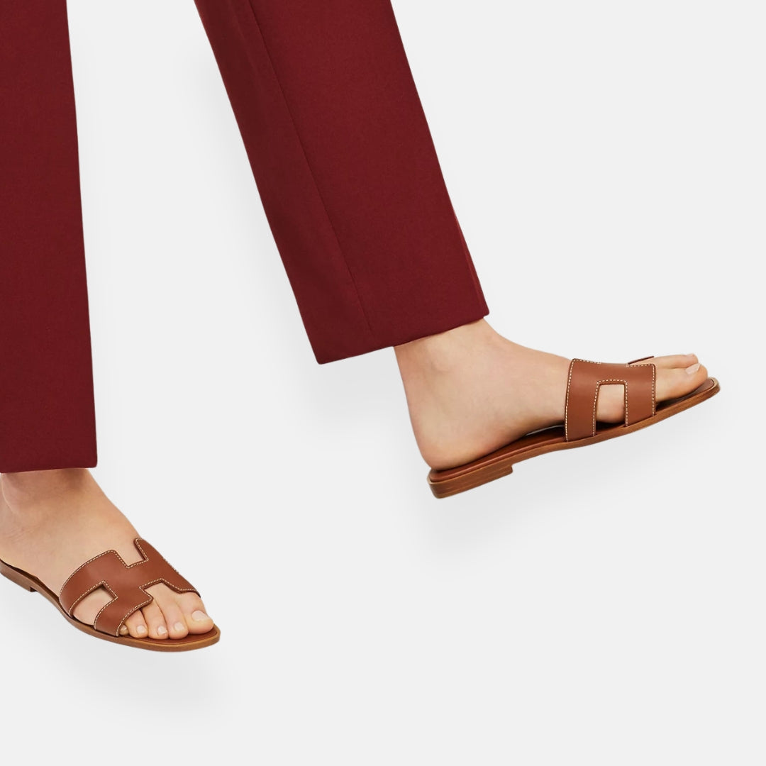 Daline | Flat Openwork Mules