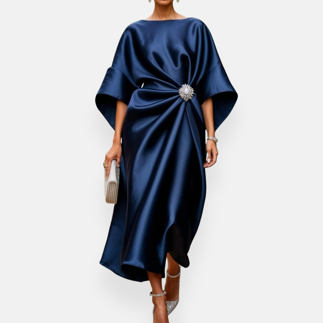 Corisande | Satin Evening Dress