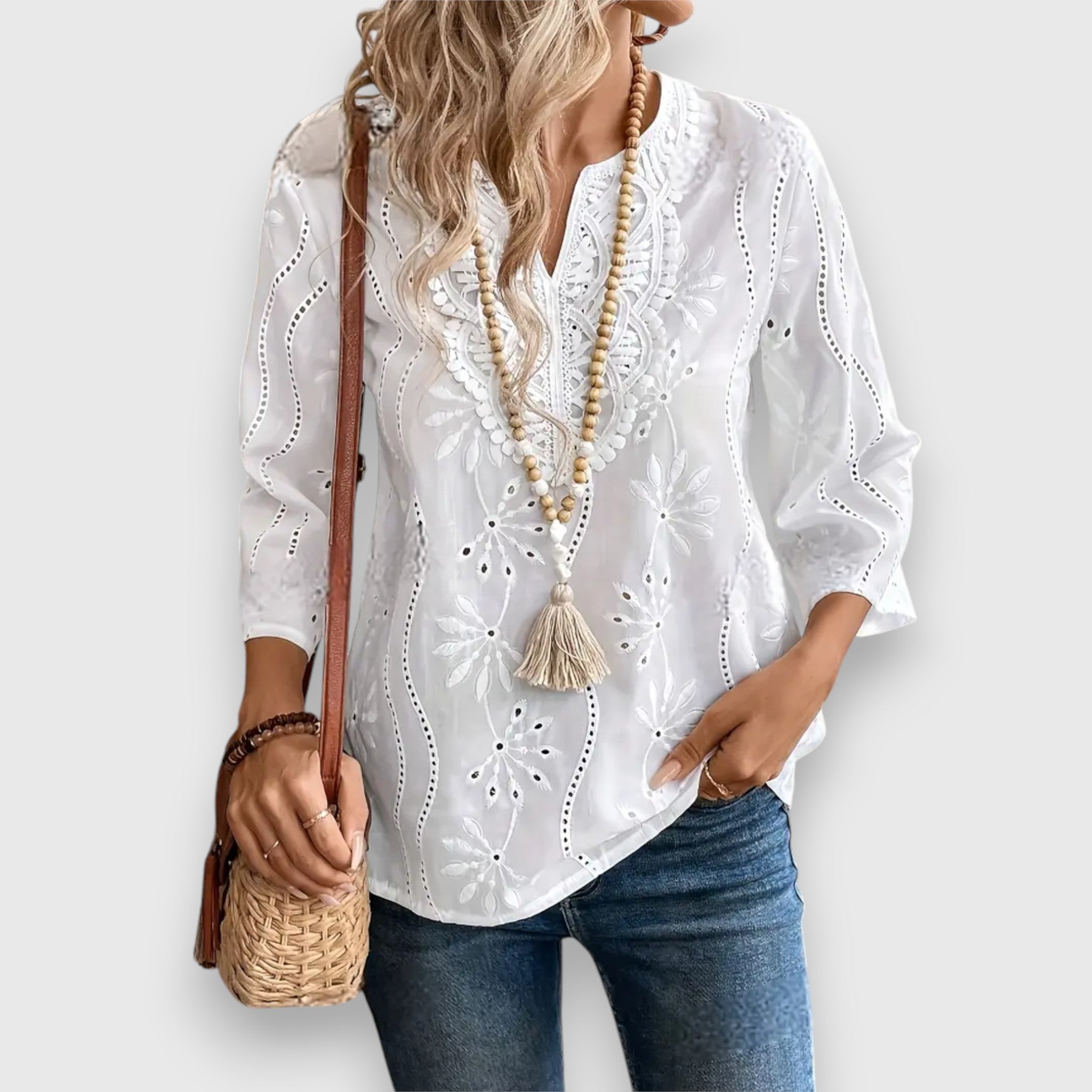 Tessa | Casual Button Blouse