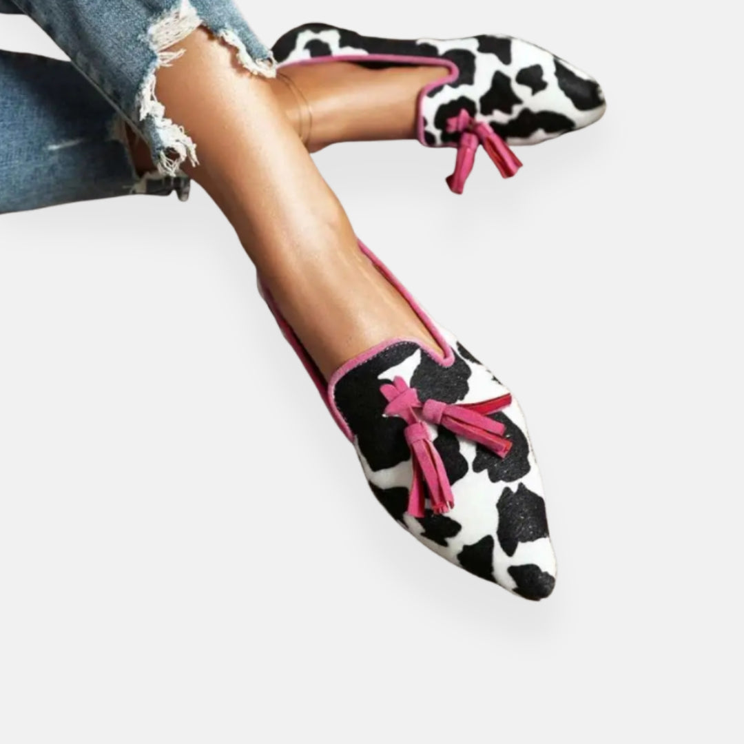 Kateline | Bold Printed Loafers