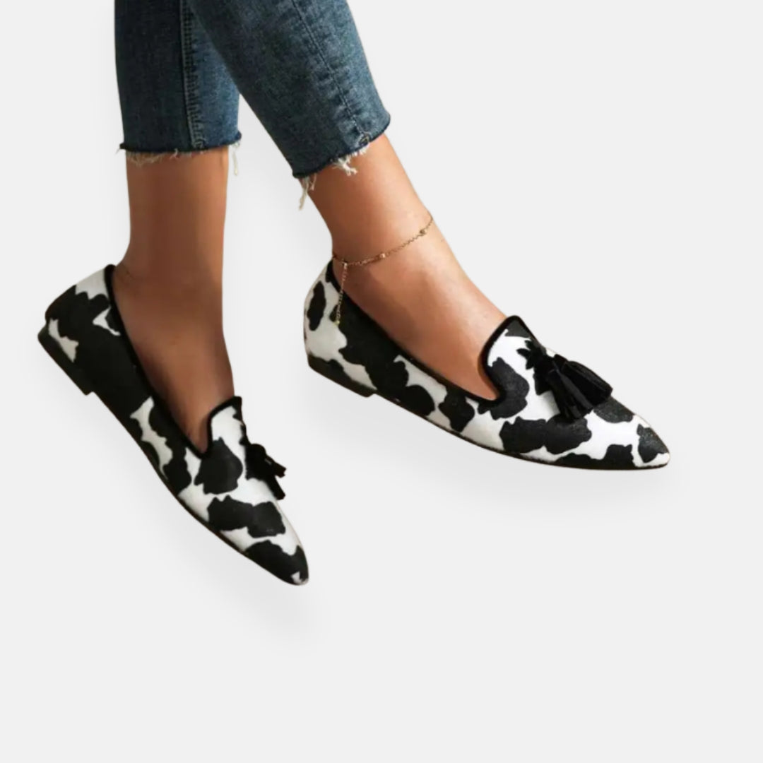 Kateline | Bold Printed Loafers