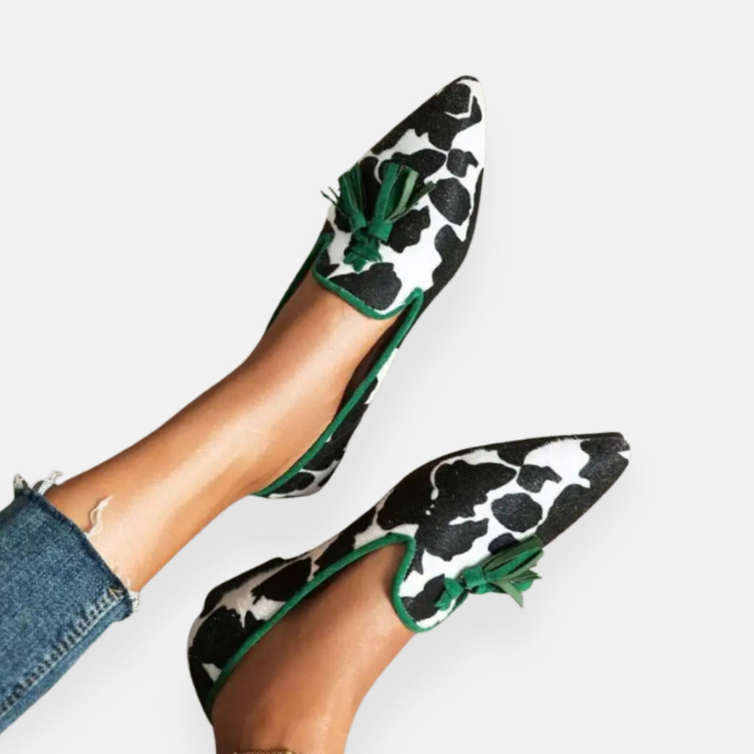 Kateline | Bold Printed Loafers