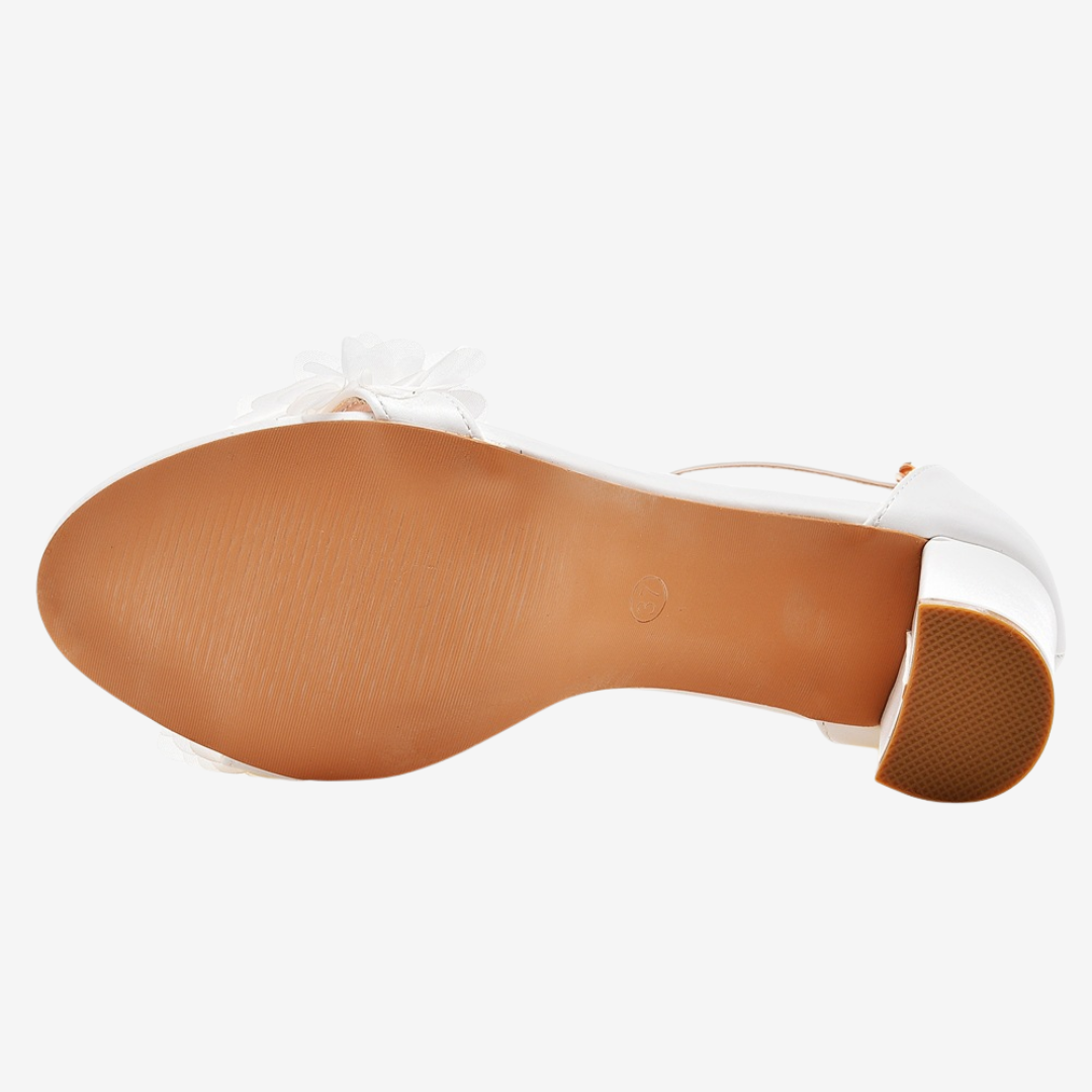 Enora | Floral Heel