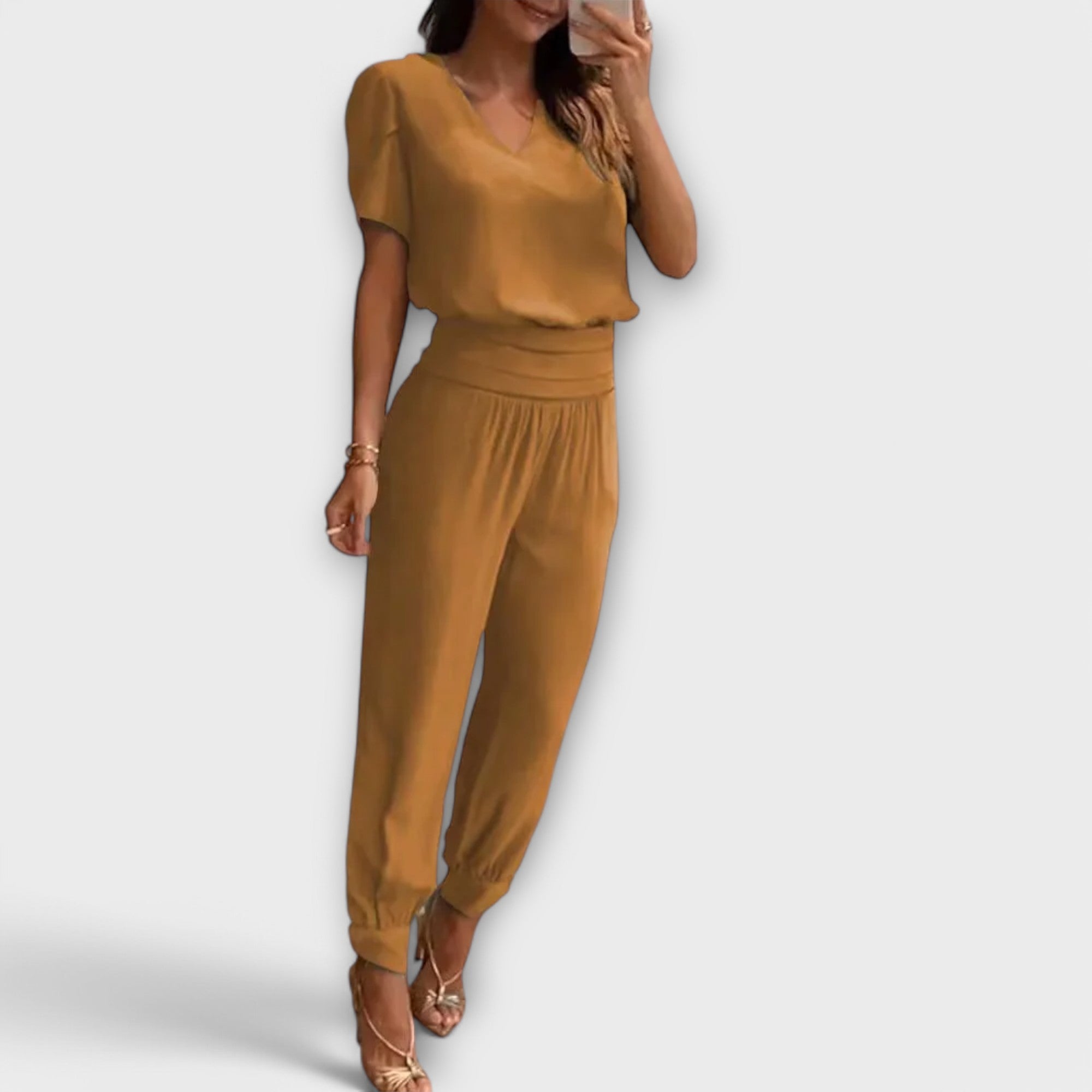 Irmelin | Elegant Set with Top and Pants