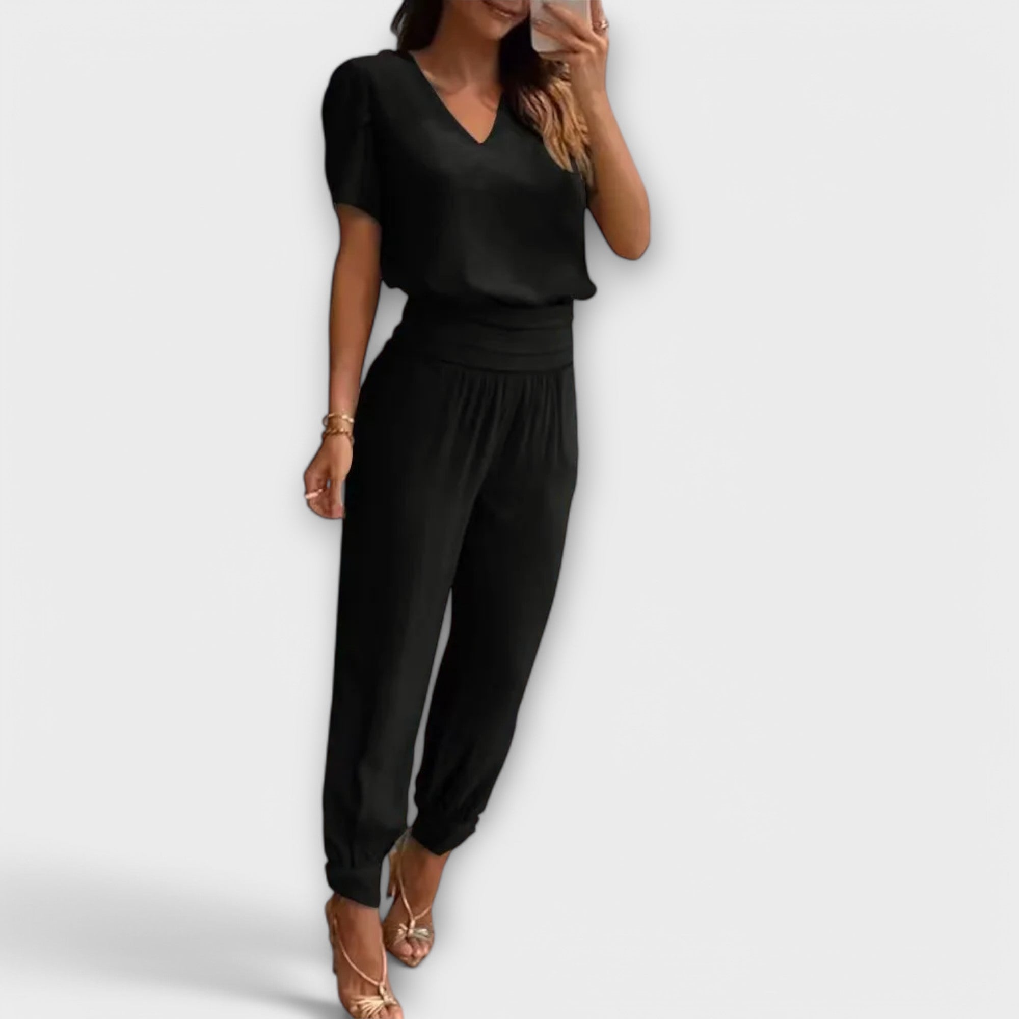 Irmelin | Elegant Set with Top and Pants