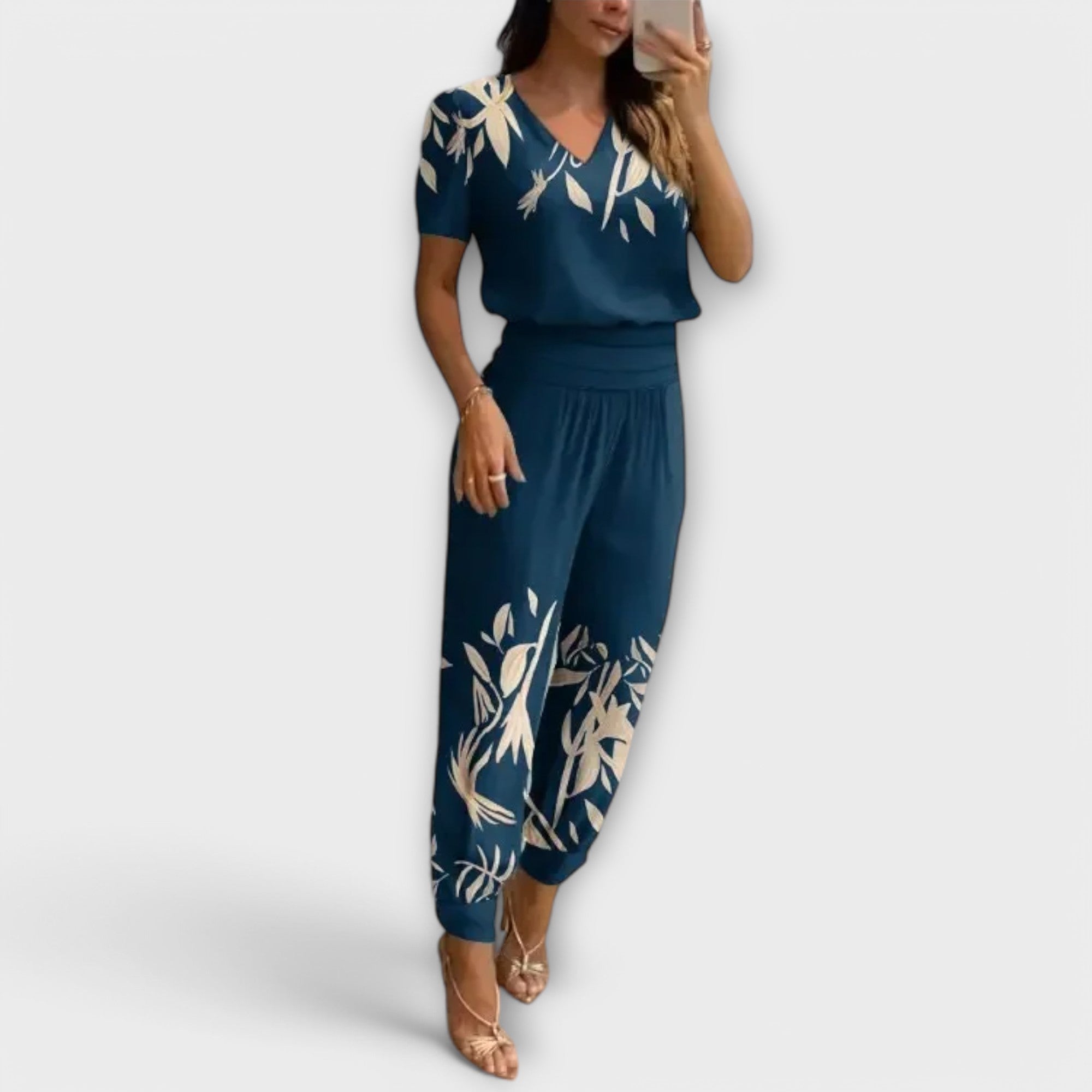 Irmelin | Elegant Set with Top and Pants