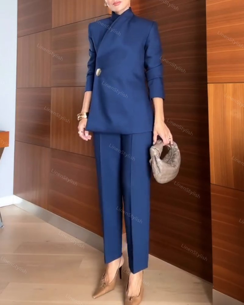 Marisa | Ensemble pantalon structuré élégant